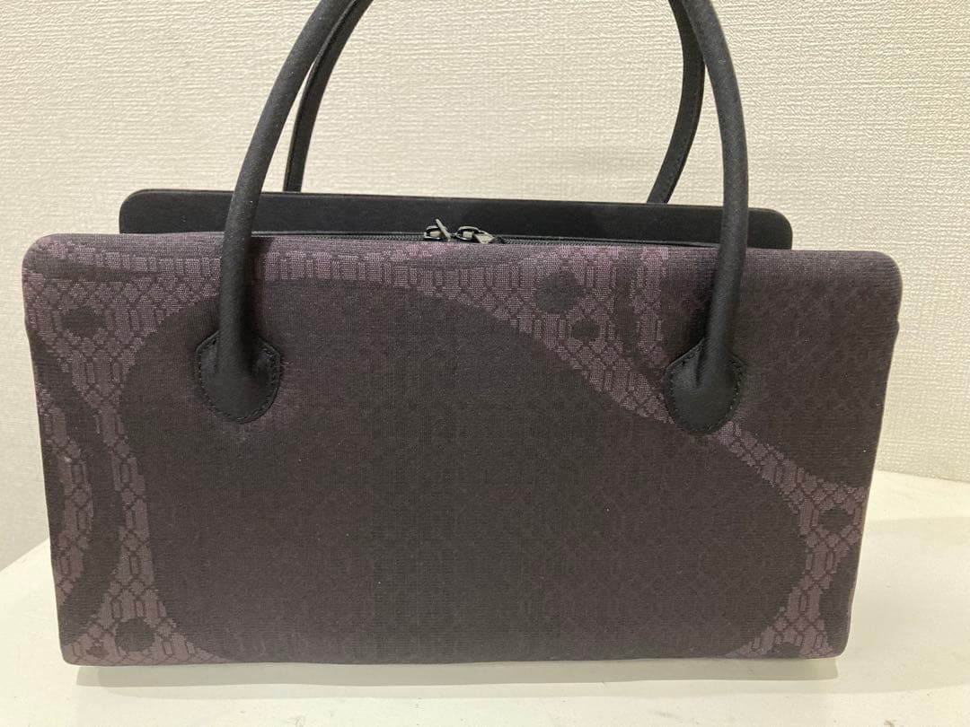 正絹経錦経錦(たてにしき)利休和装バッグ