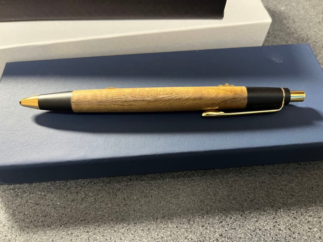 野原工芸 キハダ縮木 旧型クリップの新型シャープペンシル