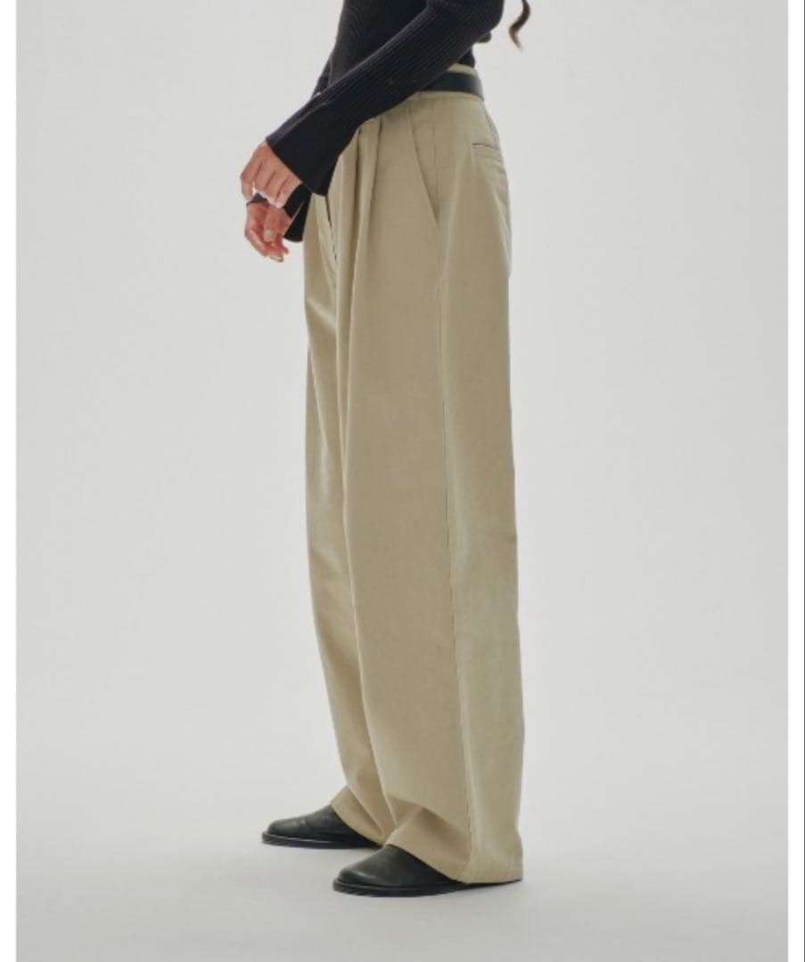 TODAYFUL ダブルタックチノパンツ 36