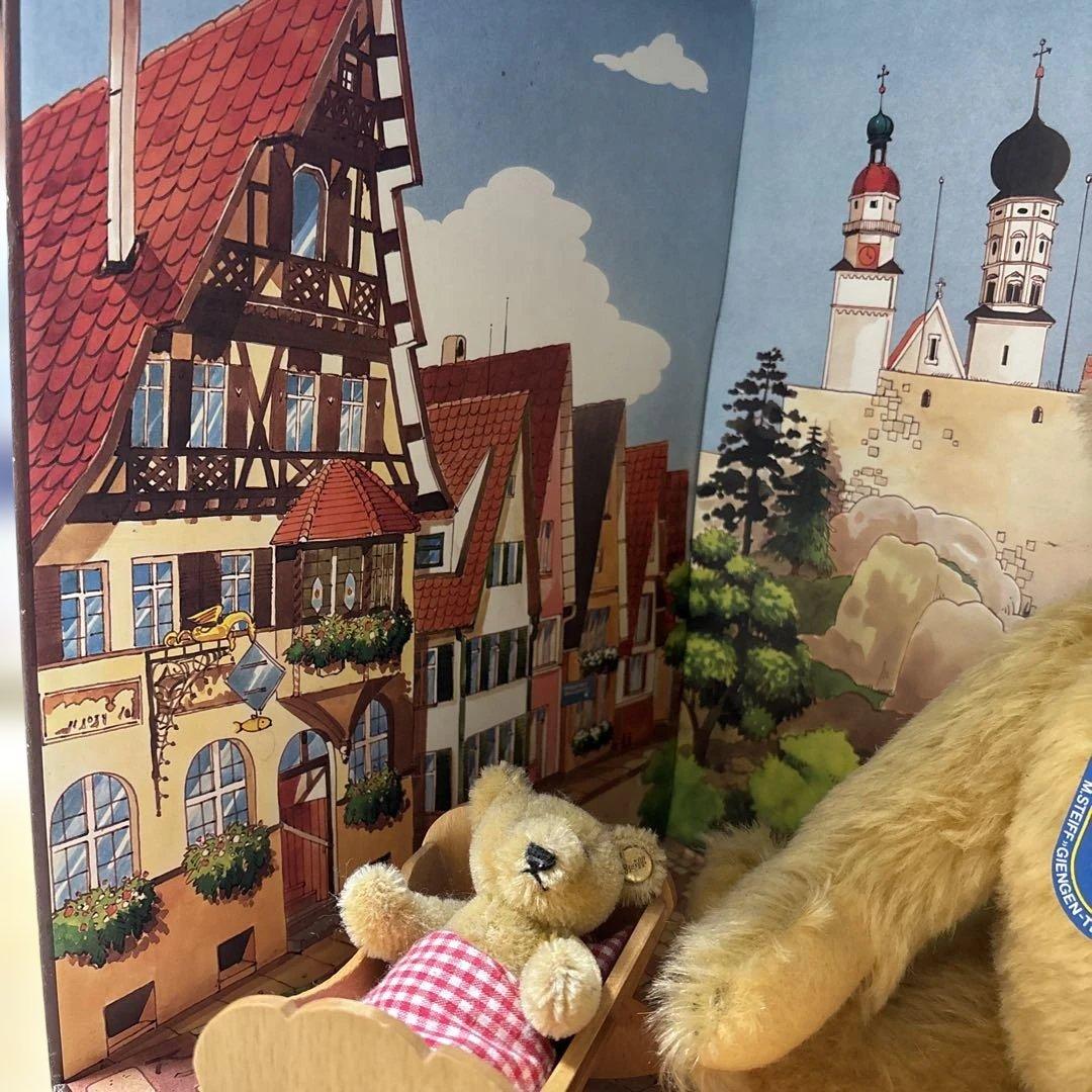 お値段交渉可 Steiff テディベア Giengenエンブレム付き 約30cm お値段