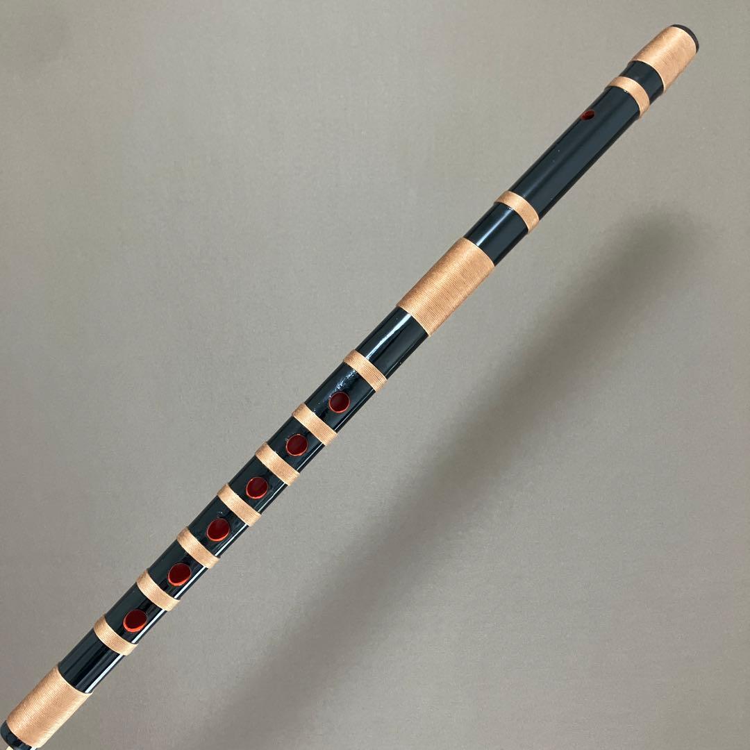 入門】神楽笛リコーダー式（古典調篠笛、囃子笛） 総巻 CMRX-88 咥え笛