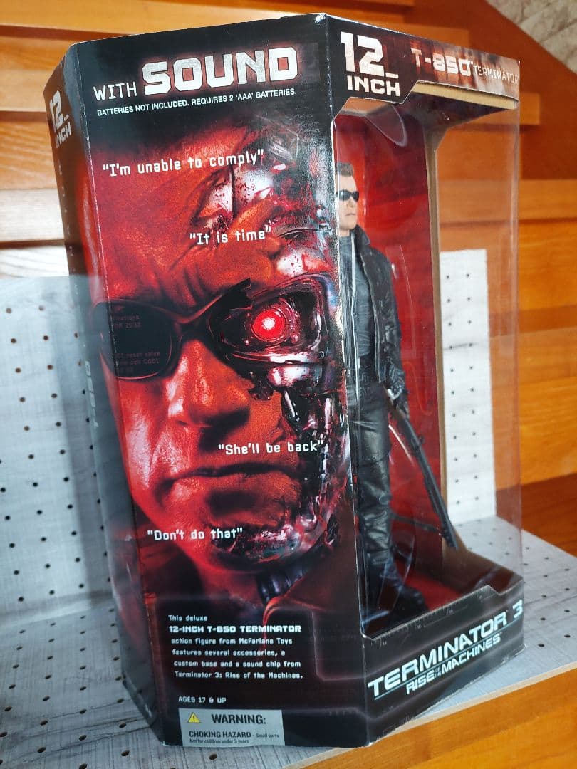 マクファーレントイズ　ターミネーター３　T-850 12inch　フィギュア