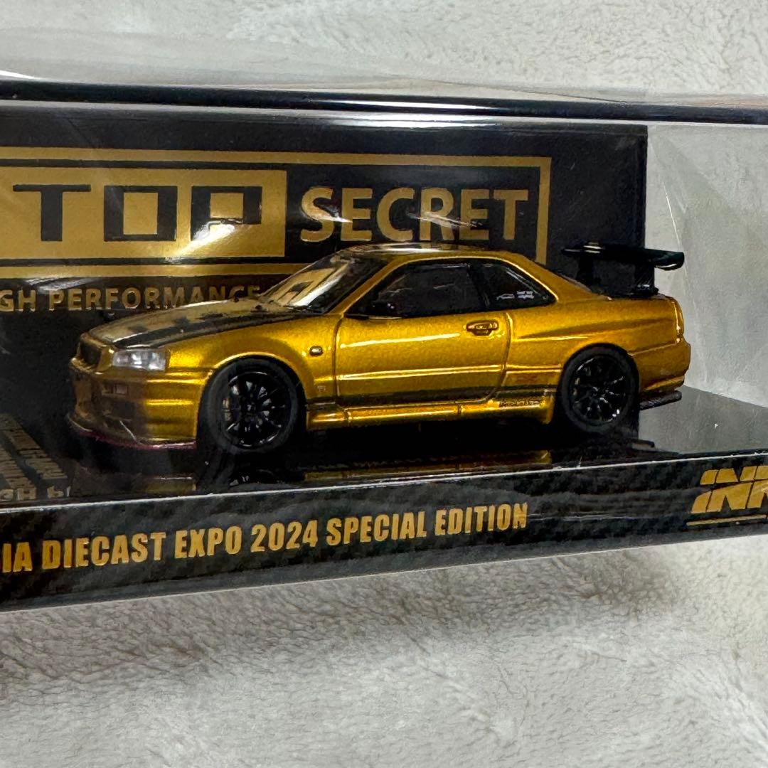 イノモデル1/64 GT-R R34 トップシークレット エンドレス セット