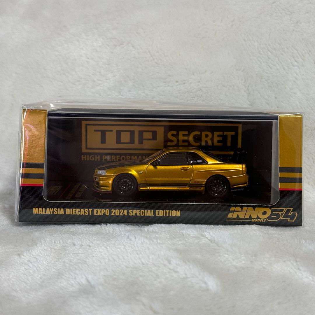 イノモデル1/64 GT-R R34 トップシークレット エンドレス セット
