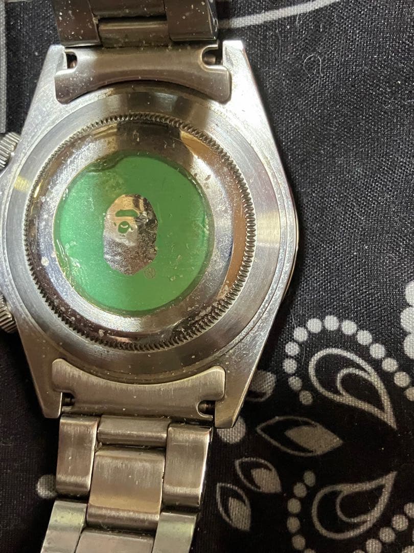 BAPE BAPEX クロノグラフ 腕時計 即購入前にコメントお願い致します。