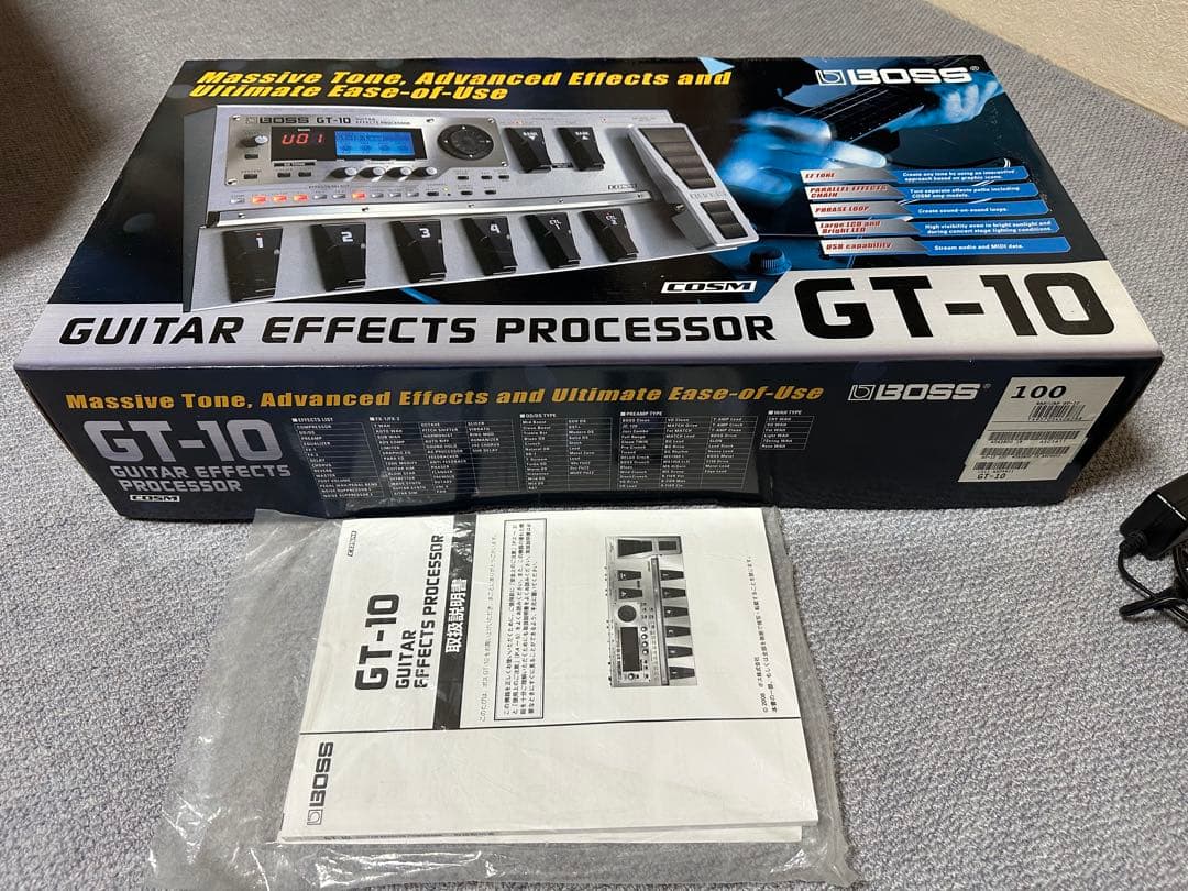 BOSS GT-10 マルチエフェクター　中古　美品