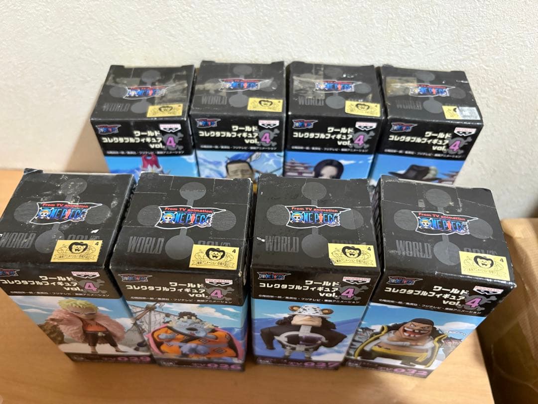 ワンピース ワールドコレクタブルフィギュア vol.4 全8種 王下七武海