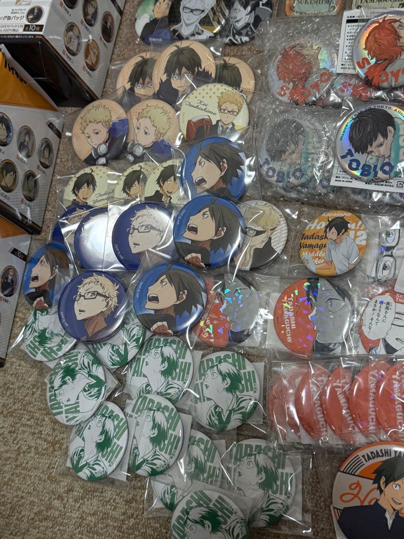 ハイキュー!! キャラクターグッズ セット　月島蛍　山口忠