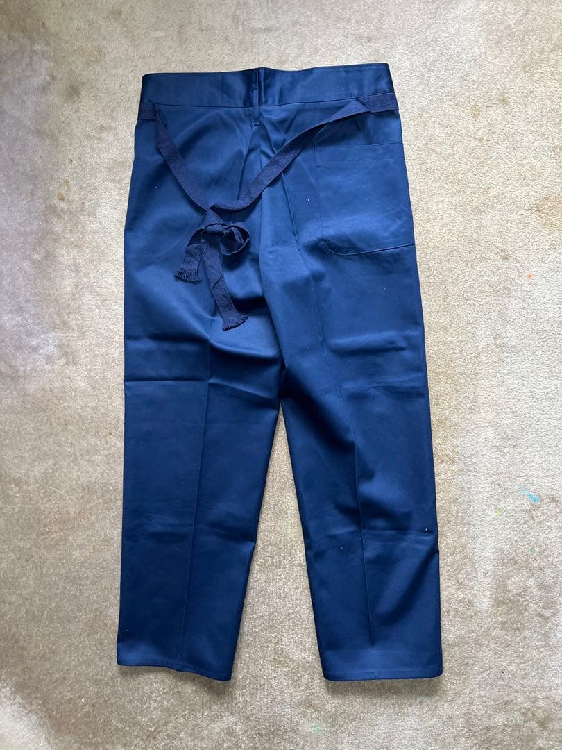 昭和レトロ 当時物 鉄道グッズ 上下セット 資料 ジャケット パンツ レア