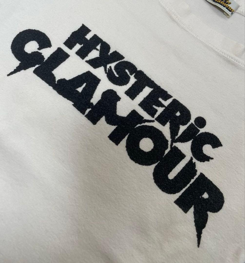 HYSTERIC GLAMOUR ロゴ　ホワイト　キャミソール　タンクトップ