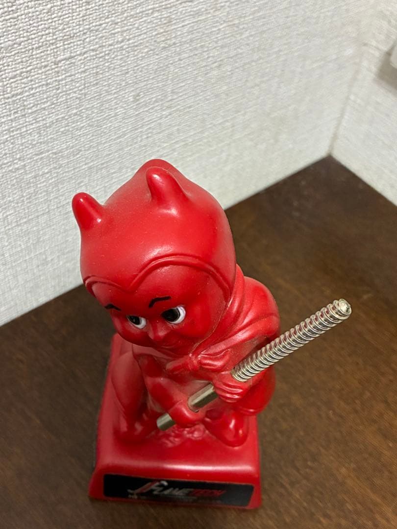 ビンテージ　デビル　悪魔　レッドデビル　アドバタイジング　インダストリアル