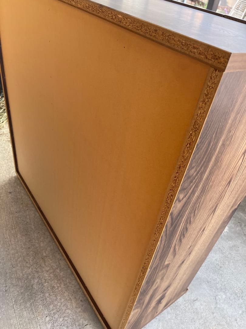 LOWYA シューズボックス 下駄箱 木目 ブラウン 収納棚 玄関 収納 棚