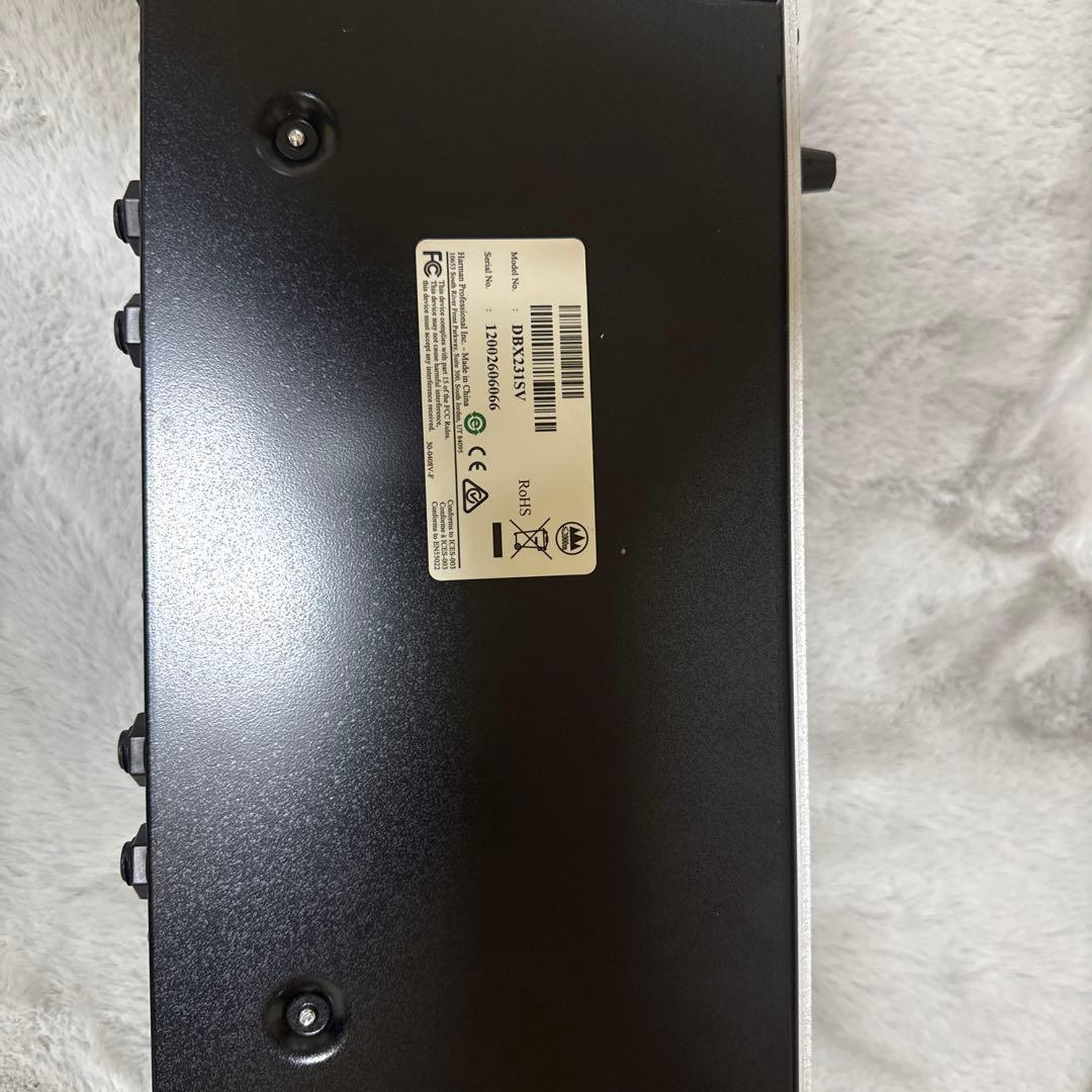 dbxグラフィックイコライザー231s②