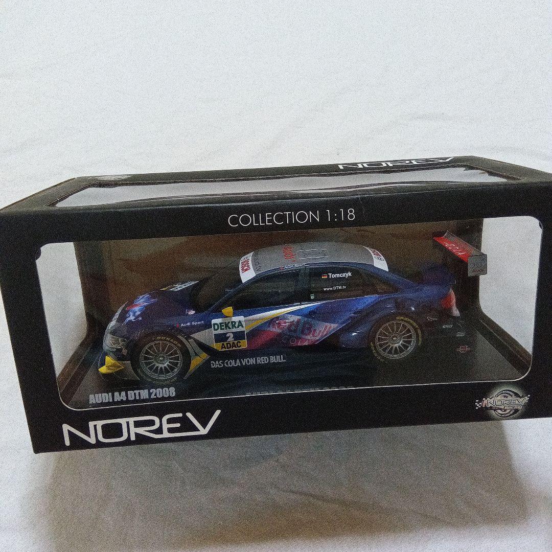 NOREV 1/18 AUDI A4 DTM 2008 レッドブル AUDI A4 DTM 2008 NOREV 1:18