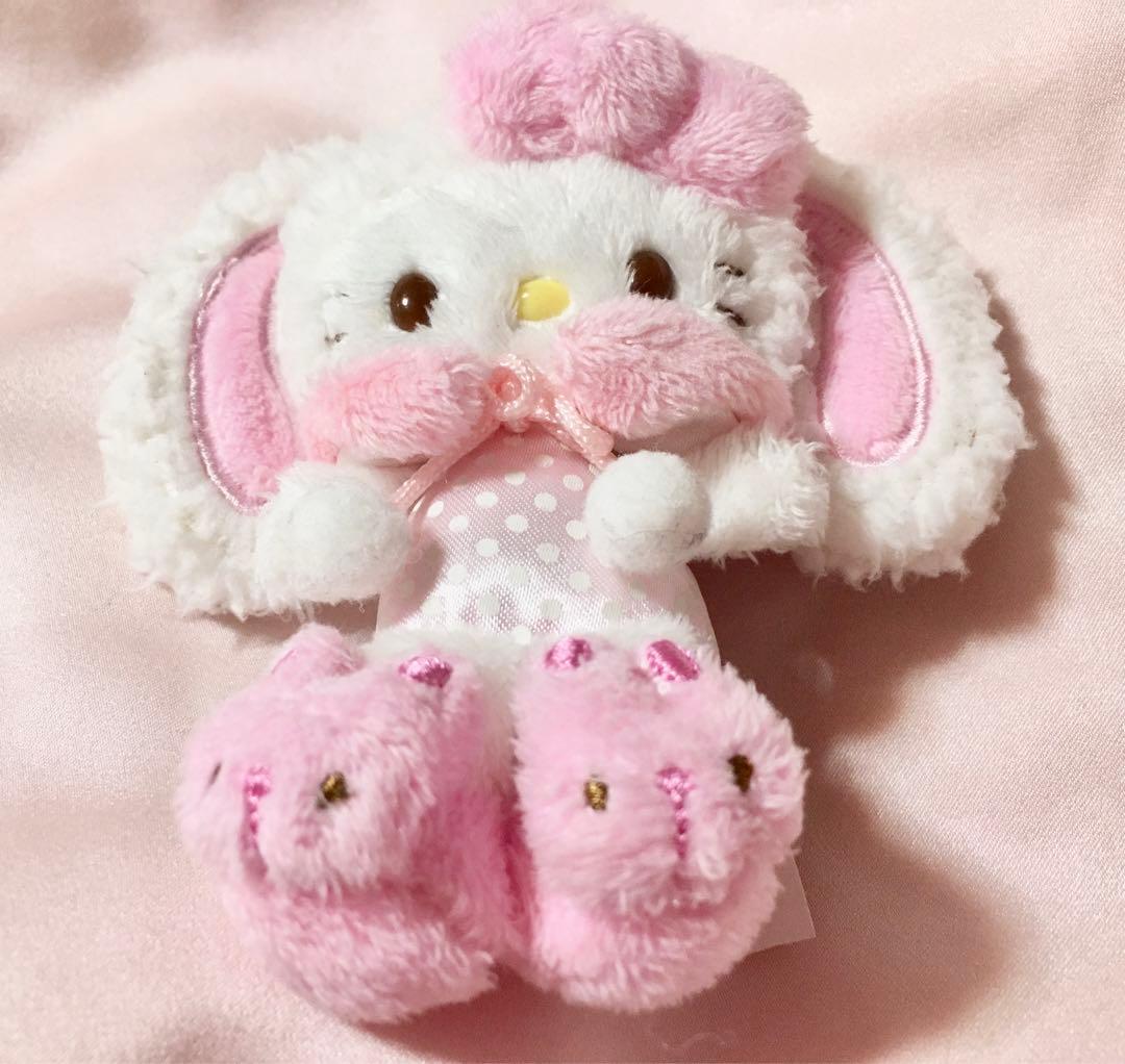 送料無料■ハローキティーぬいぐるみキーホルダー