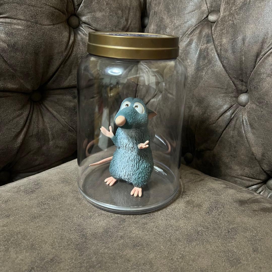 激レア】レミーのおいしいレストラン フィギュア ガラス瓶入り 非売品