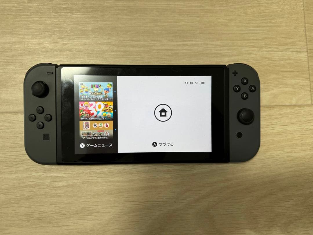 Nintendo Switch グレー 本体 ACアダプター付き