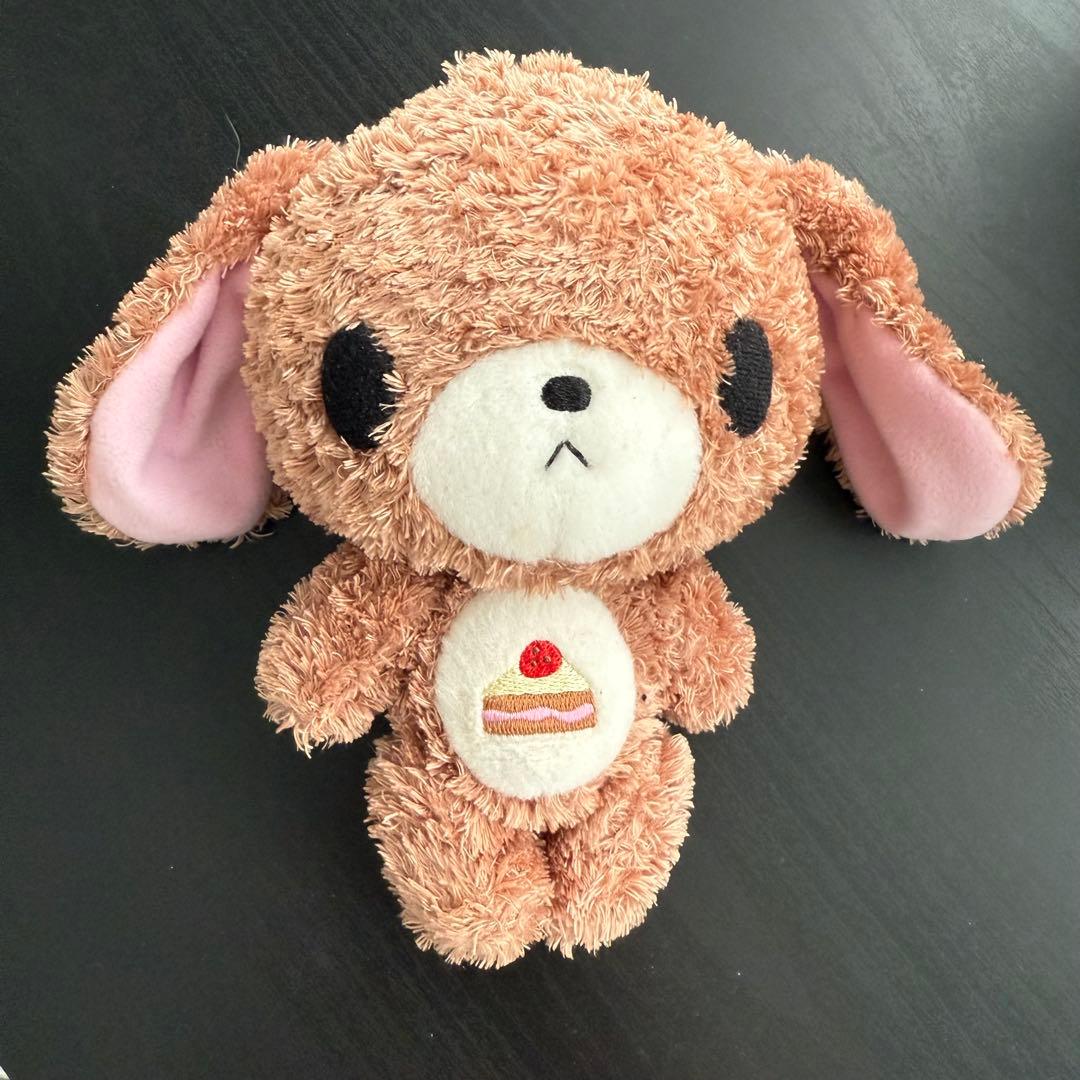 サンリオシュガーバニーズ くろうさ ケーキ 刺繍 ぬいぐるみ