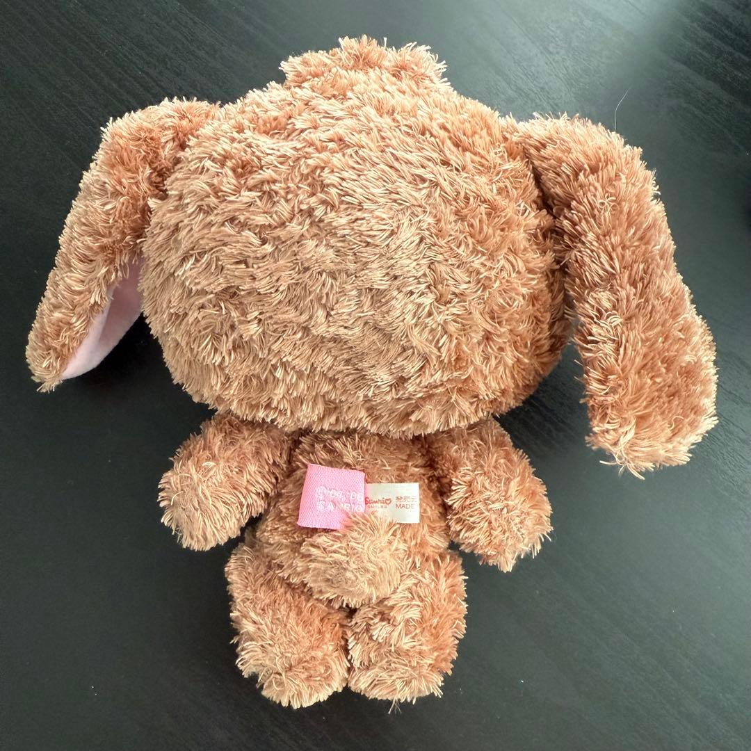 サンリオシュガーバニーズ くろうさ ケーキ 刺繍 ぬいぐるみ