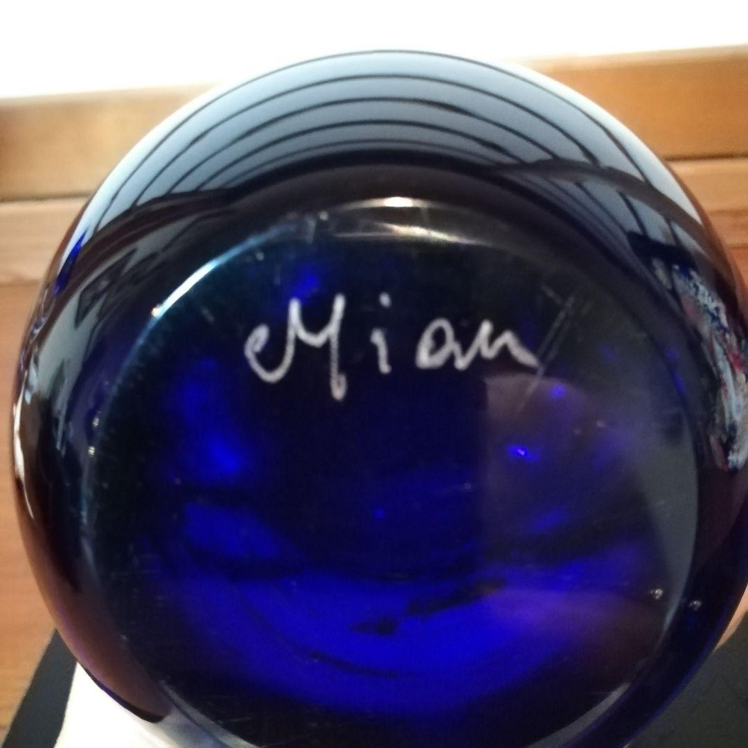 ベネチアングラス ベネチア 置物 魚 卵形 作家物 一点物 アクアリウム