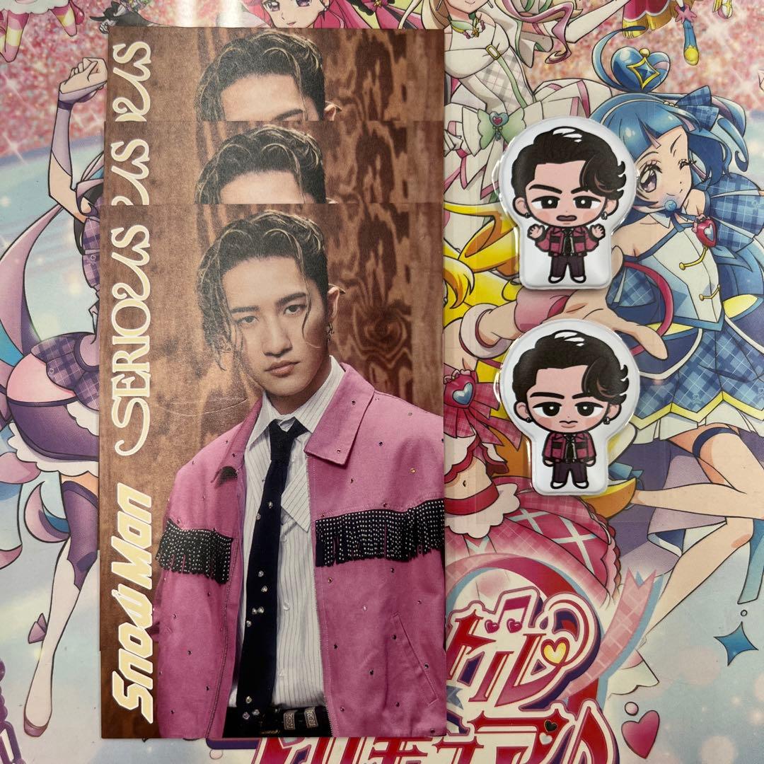 SnowMan すのぷくシール・じゃんけんカード 岩本照 - メルカリ