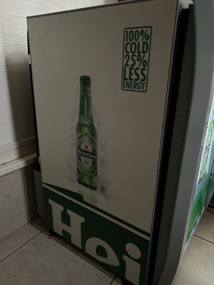 Heineken ハイネケン冷蔵庫 冷蔵ショーケースエクストラコールド