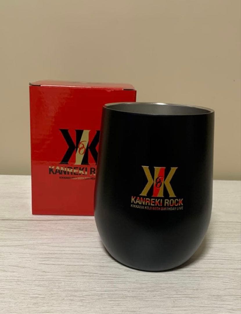 【新品未使用】吉川晃司 ステンレスタンブラー KANREKI ROCK グッズ 吉川晃司 ステンレスタンブラー 新品未使用】吉川晃司 ステンレス