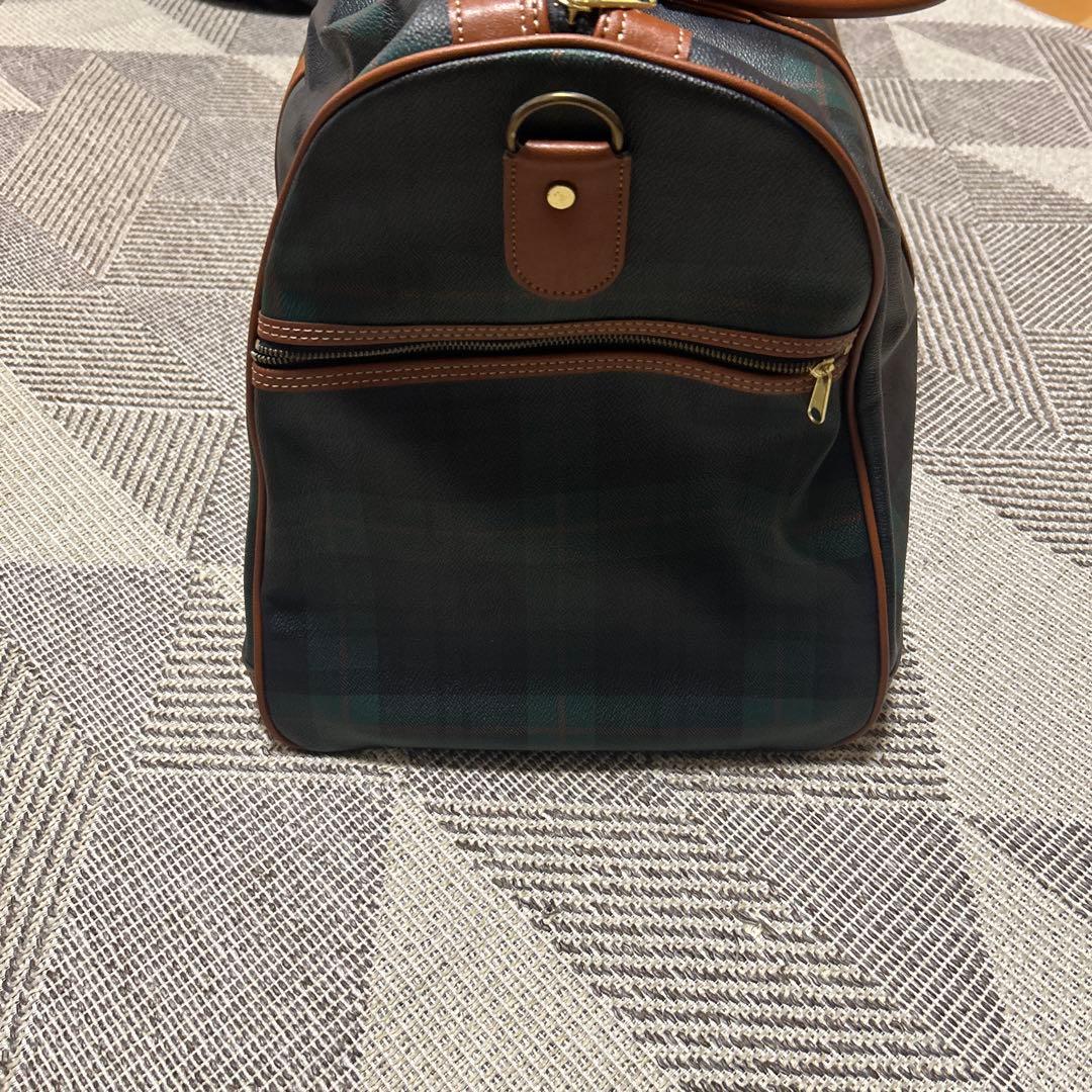 Polo mallet ポロ ボストンバッグ チェック柄 - メルカリ
