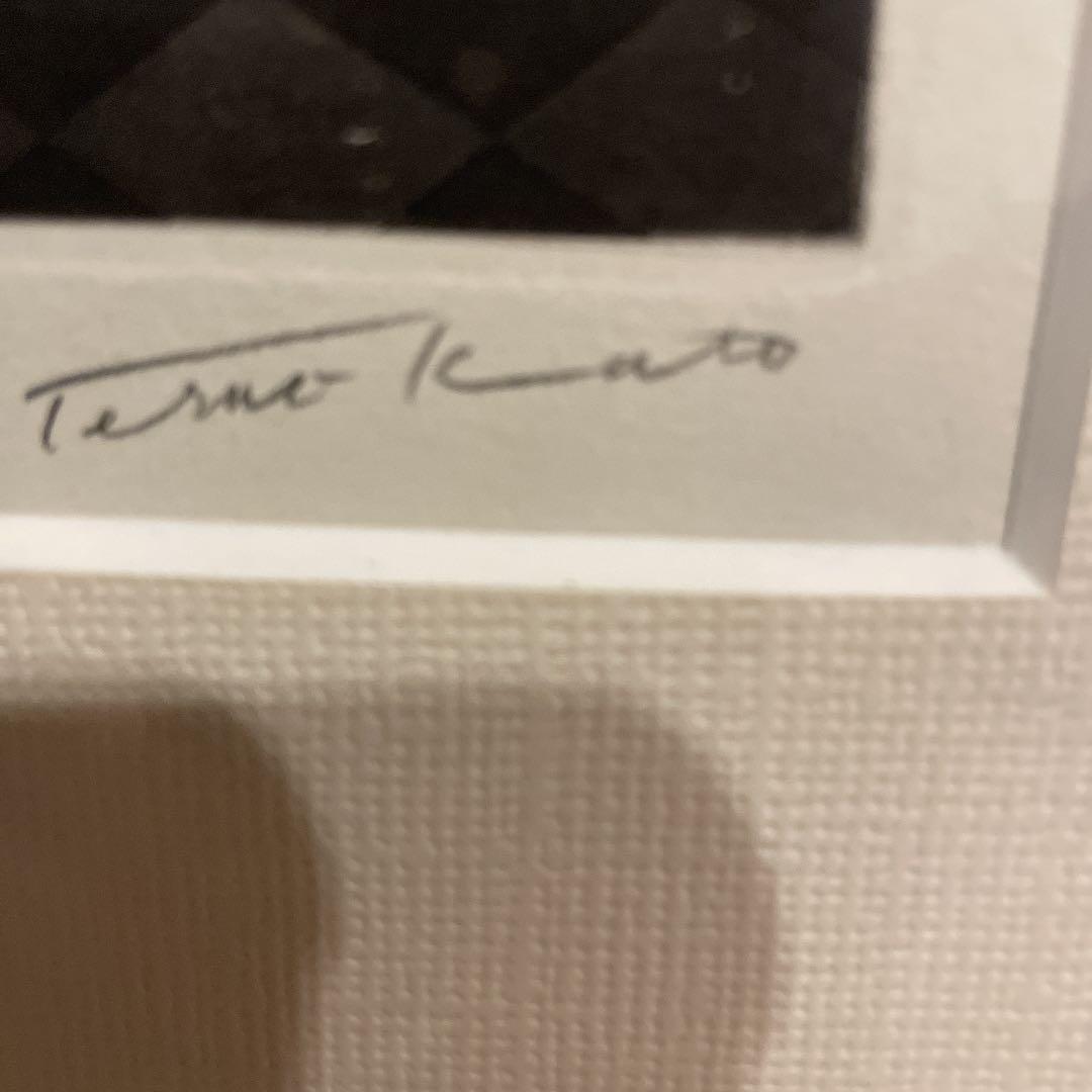 リトグラフ　加藤照夫　フェザーマスク　仮面舞踏会