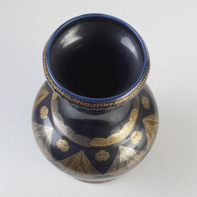 マモナコ公室御用達 ニュファクチュア・ド・モナコ 花瓶 時代箱付 V 9697