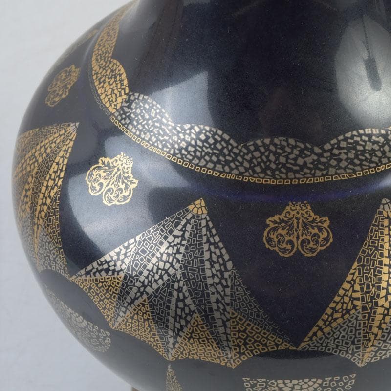 マモナコ公室御用達 ニュファクチュア・ド・モナコ 花瓶 時代箱付 V