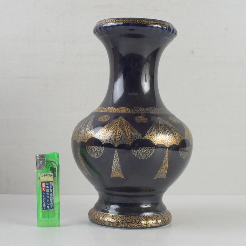 マモナコ公室御用達 ニュファクチュア・ド・モナコ 花瓶 時代箱付 V