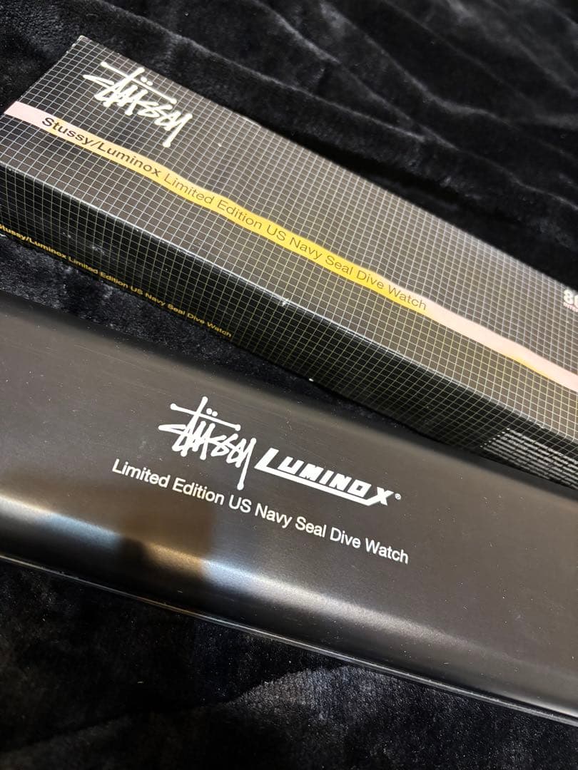 90's/STUSSY＆LUMINOX/初期コラボレーションウォッチ/当時物