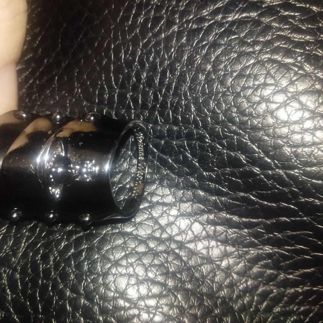 Vivienne Westwood アーマーリング ガンメタル L