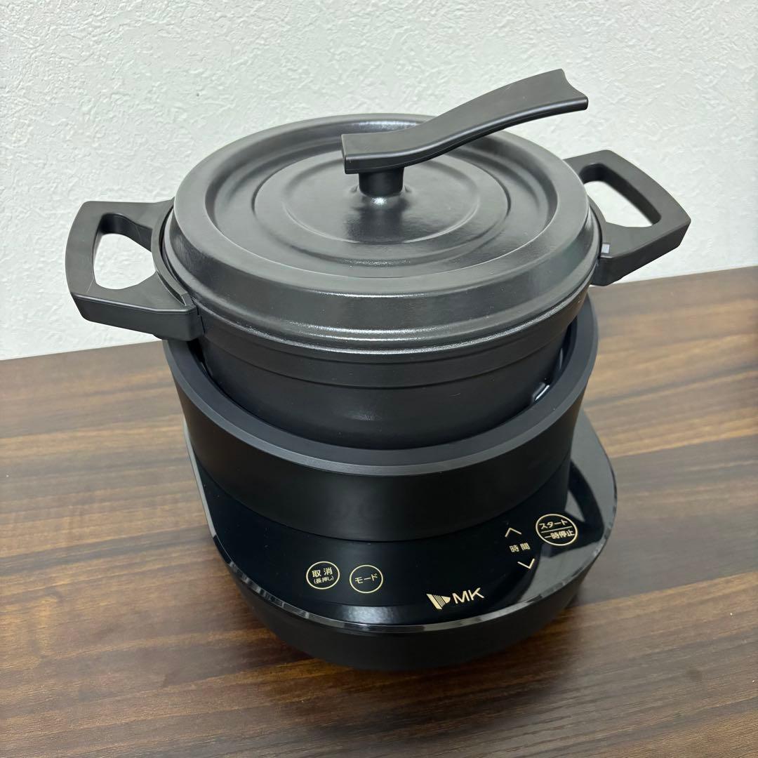 【未使用/保証付き】エムケー精工 水無し電気鍋 コツイラズ TK-M020K