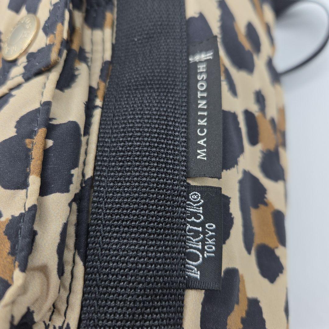 MACKINTOSH × PORTER ミニバケット トートバッグ レオパード