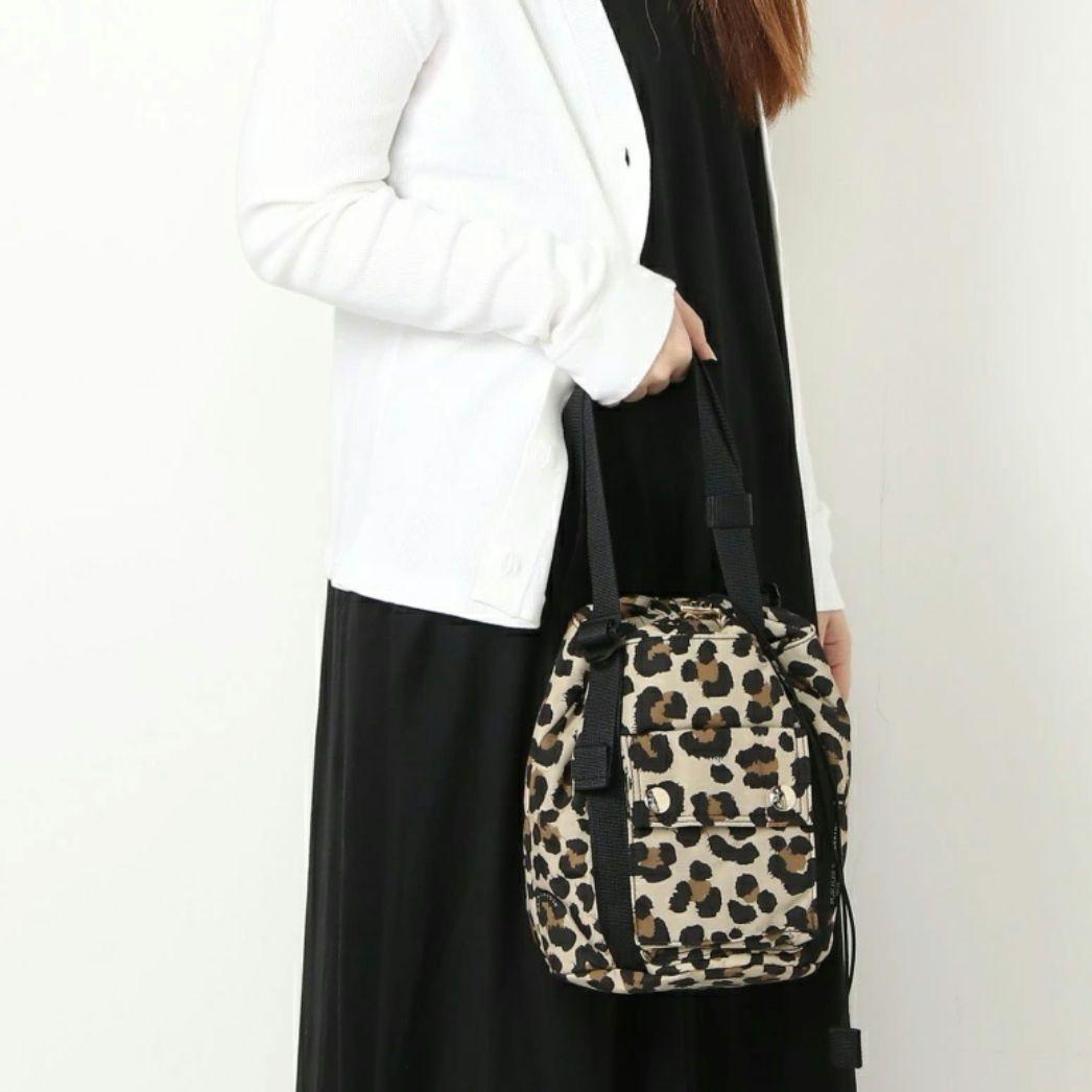 MACKINTOSH × PORTER ミニバケット トートバッグ レオパード
