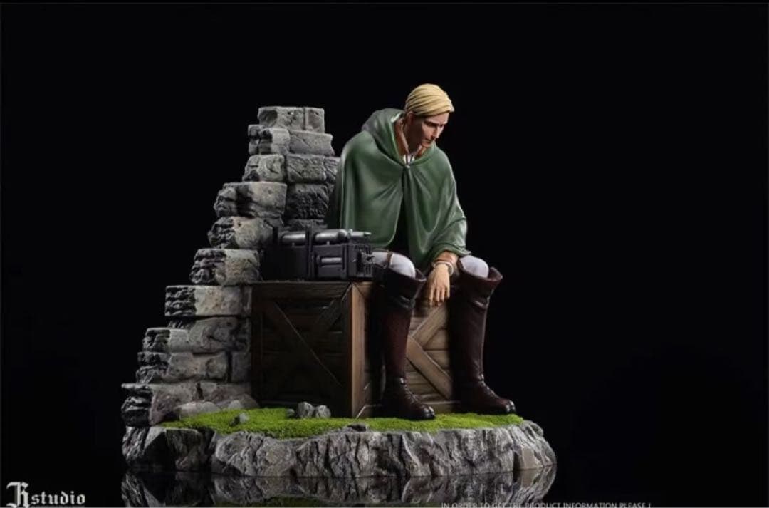 進撃の巨人 エルヴィン·スミ リヴァイ ガレージキット ガレキ スタチュー③