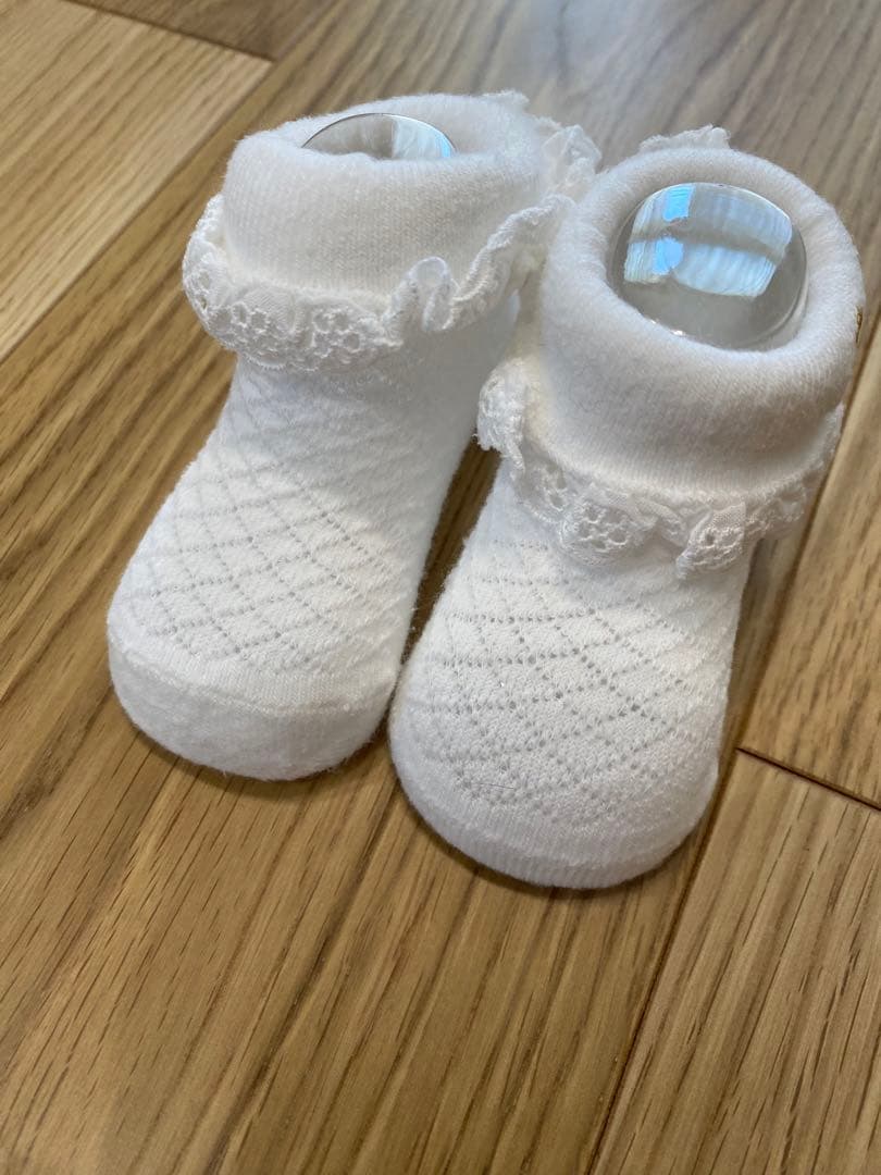 kate spade ベビー ロンパースドレス 靴下 結婚式