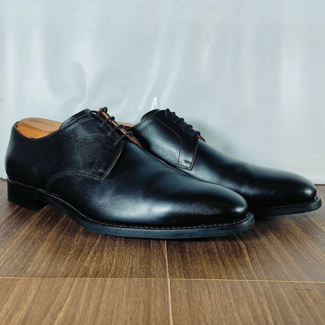 【極美品】SCOTCH GRAIN　日本製　高級プレーントゥシューズ　正規品本革