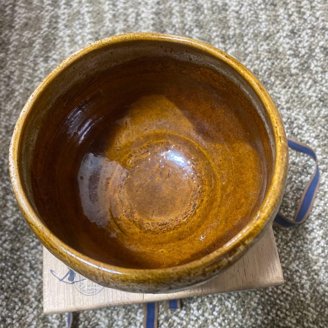 大樋焼/茶碗/ 大樋長阿弥造