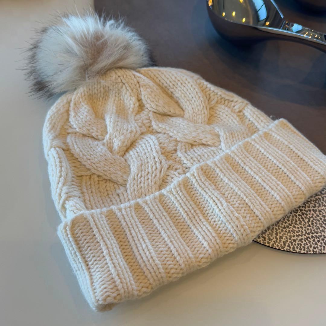 超希少❣️ポロベア シベリアンハスキー ニット帽 ホワイト ラルフ