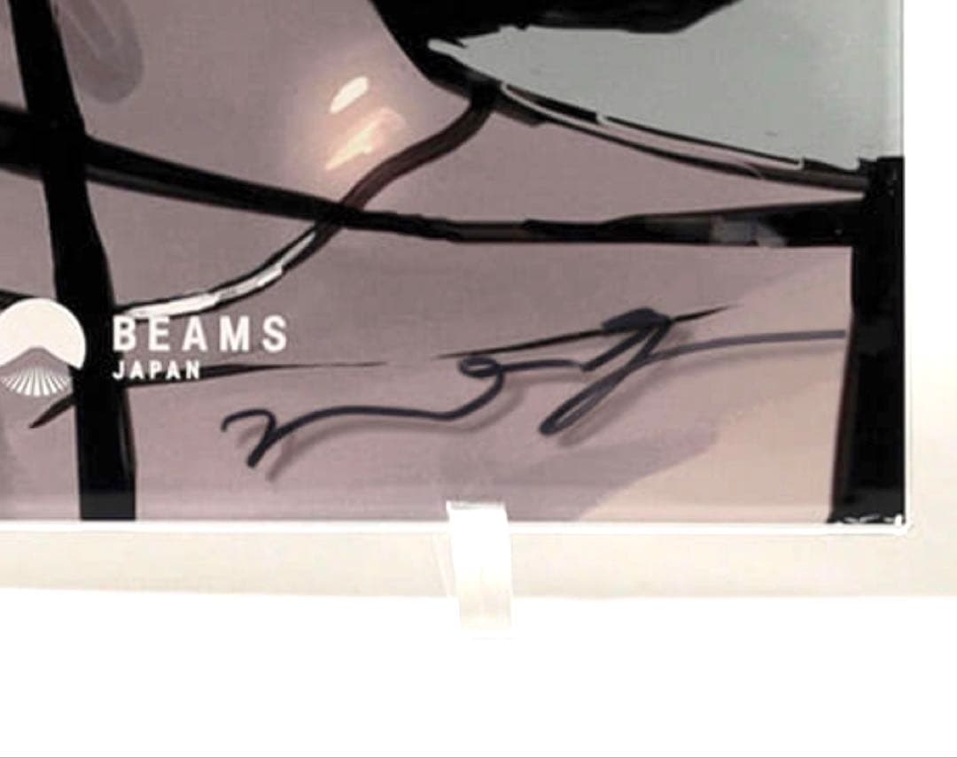 凪　アクリルアート　直筆サイン入り　サイズ　約３０×４２×０.５　ポム様　売約済