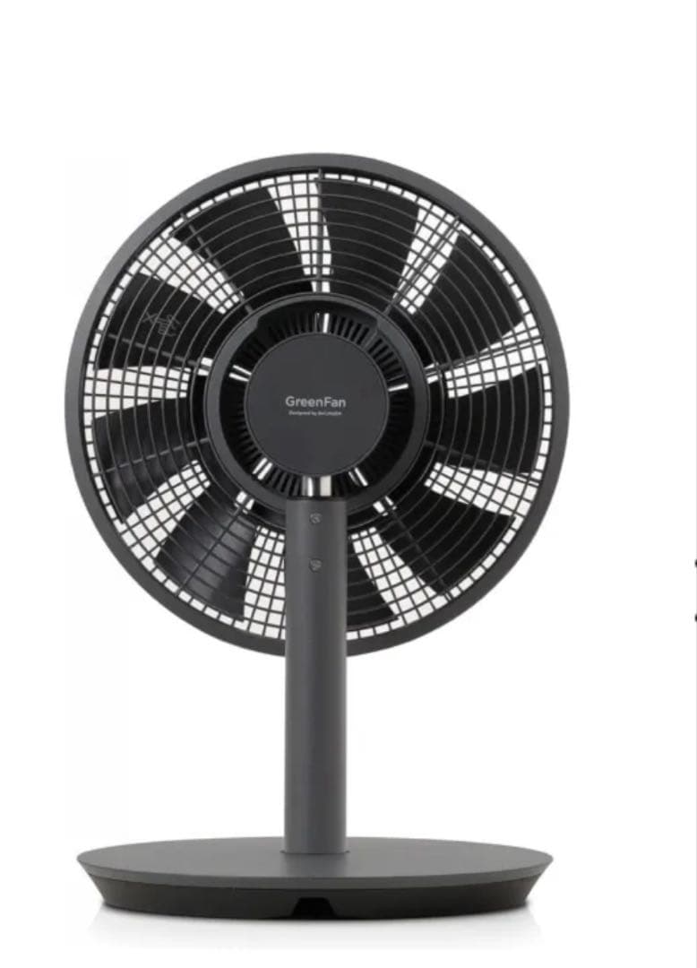 新品未使用　バルミューダ グリーンファン　ダークグレーEGF-1800-DK