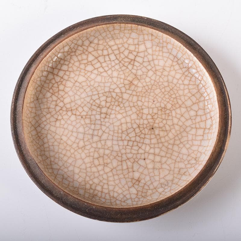 中国 大清康煕年製款 青花 唐子文 香合 時代箱付 G R8252