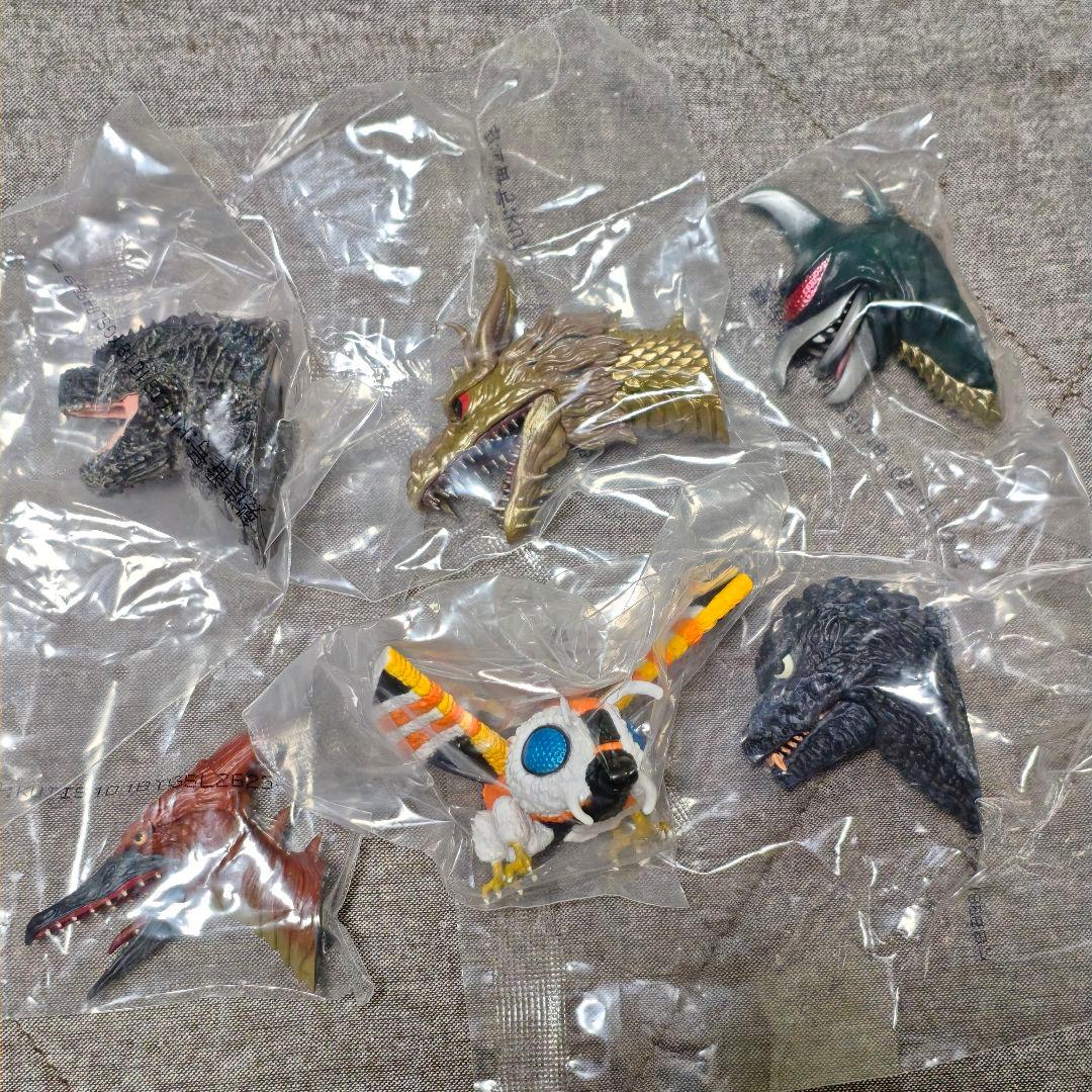 コンプ　モンスターヘッドマグネット　ゴジラ　コング　新たなる帝国　一番くじ　F