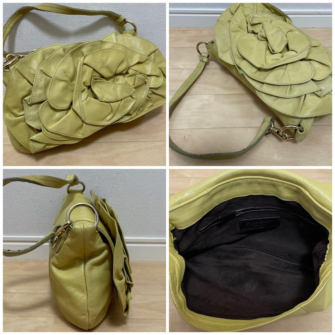 ■Saint Laurent（サンローラン）良品 / ショルダー/ イエロー系
