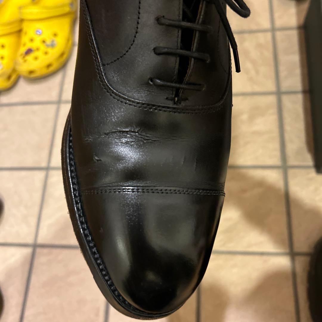 クロケットジョーンズコノート7E 黒 ドレスシューズ