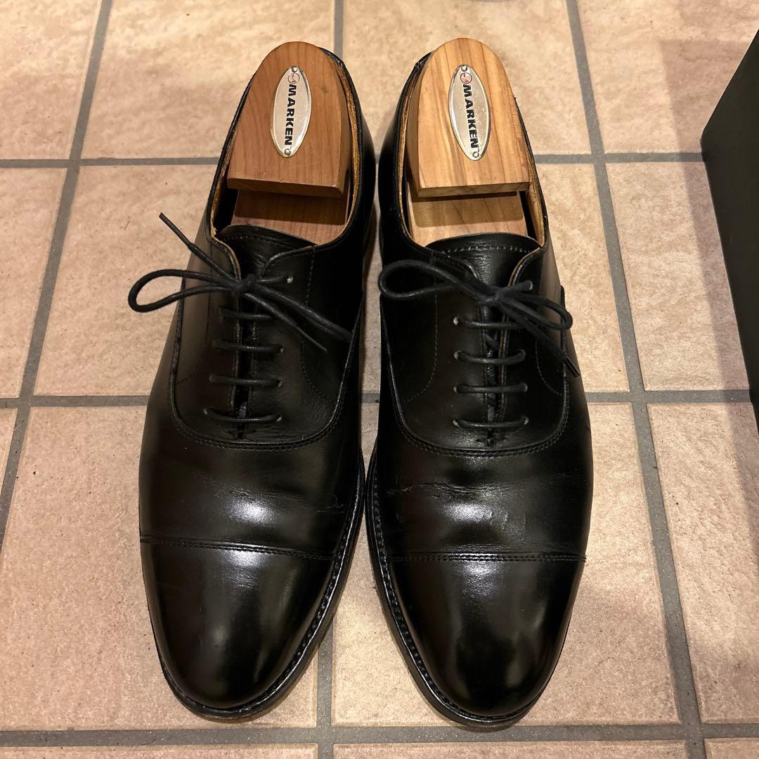 クロケットジョーンズコノート7E 黒 ドレスシューズ