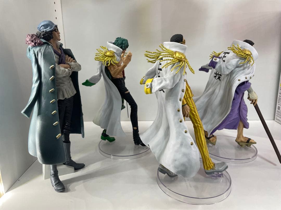 ワンピース絶対的正義4種コンプセット